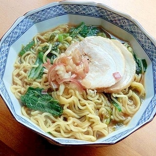 まな板なし５分！？生姜入り❤インスタントラーメン♪